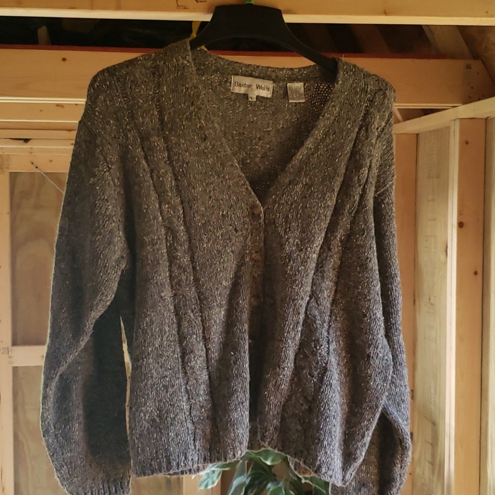 Button Up Sweater